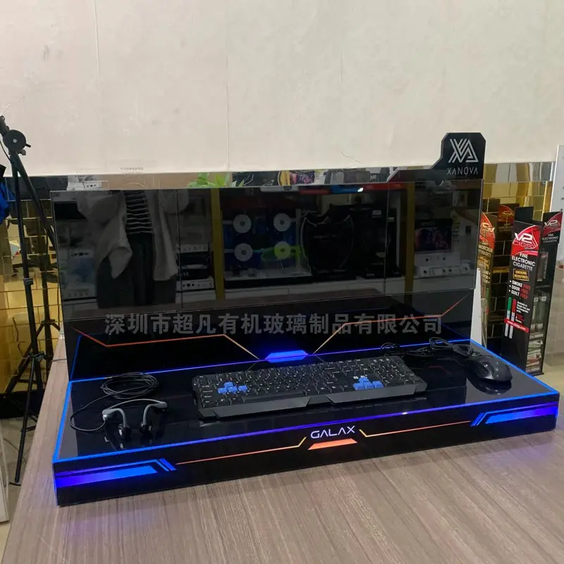 Hot sale customizable plastic display stand cell phone photography accessories acrylic high grade display stand