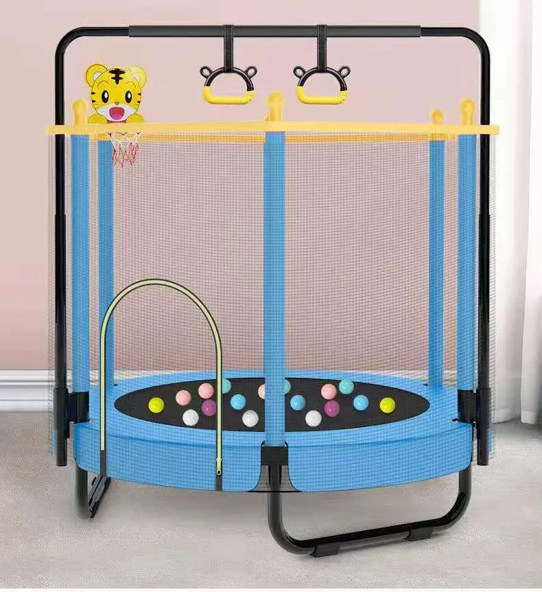 2023 Hot Sell Popular Latest Indoor Family Cheap Fun Jumping Toys Trampoline For Kids
