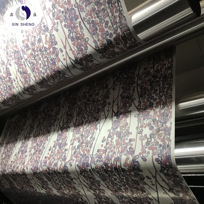 heat transfer sublimation printing paper with flower design paper for polyester fabric