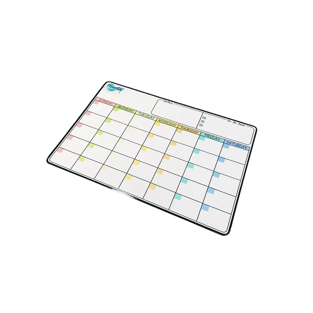 Promotional Products Custom Printing Fridge Magnets Calendar Estate Gifts Magnetic Fridge Calendar