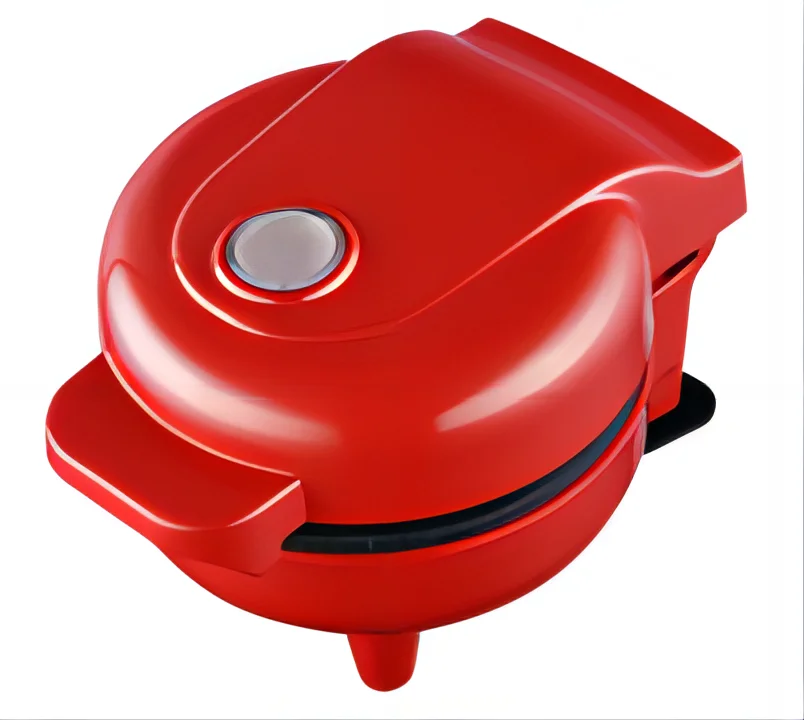 Household Appliance Wholesale waffle maker with round removable plates pancake and waffle maker