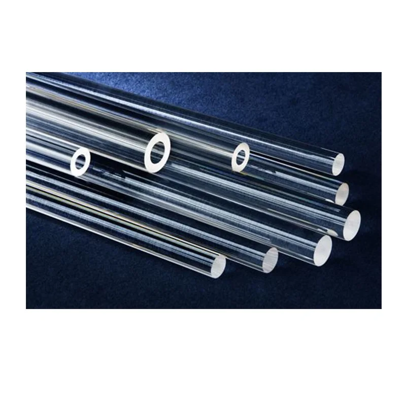  Customizable refractory 100mm Large Diameter Vacuum Quartz Tube