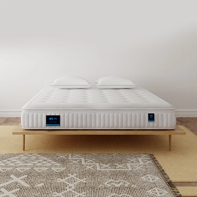 Pocket Coil Mattress Custom Orthopedic Mattress With Natural Latex Vacuum Pack In A Box Hypo-allergenic Mattress