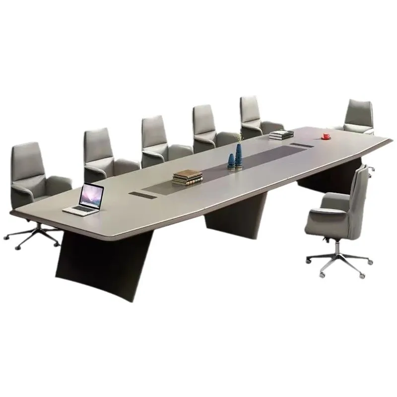 Большая и длинная Роскошная офисная мебель включая современные офисные столы Конференц-столы подходящие для конференц-залов.