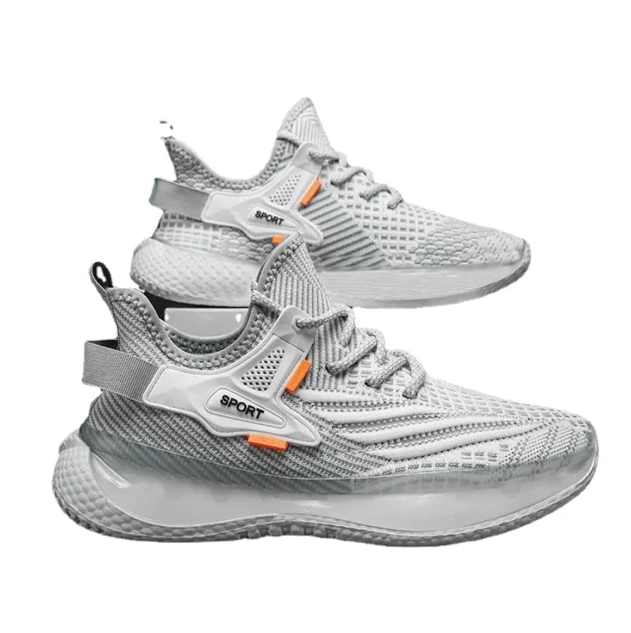 2022 New Mens sneaker 2022 custom  Mesh  Breathable Flying Weaving  Fashion Running Shoes