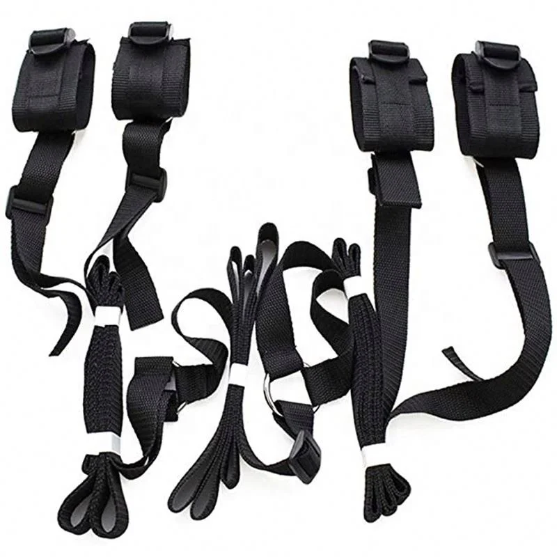 
Black Bag Waterproof Sex Toys New BDSM Bondage Handcuffs sex hand leg bondage restraint for Women 