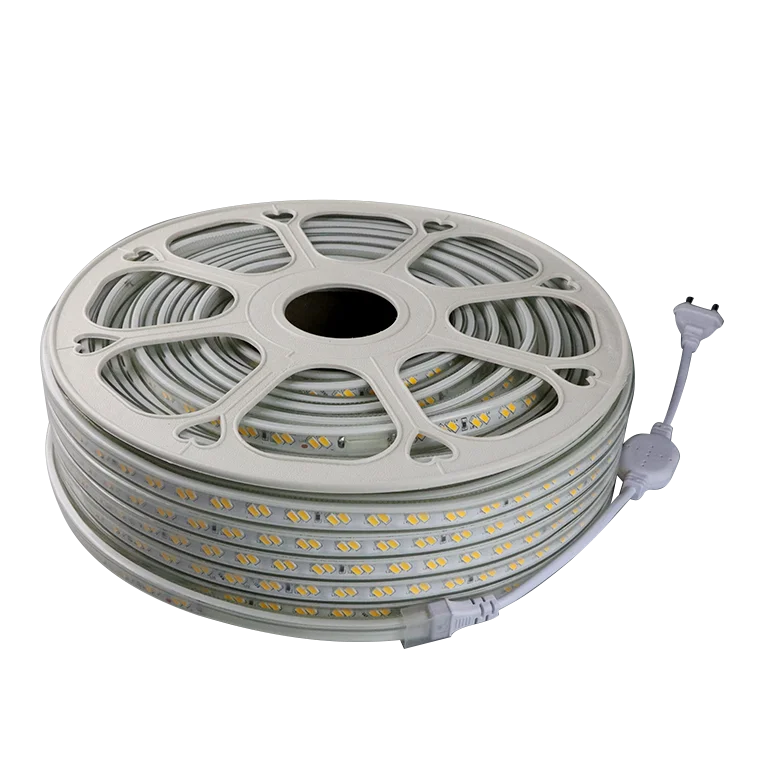 Double Row SMD5730 High Voltage Flexible LED Strips AC220V 50M/roll 120LED/M Led Soft Strip