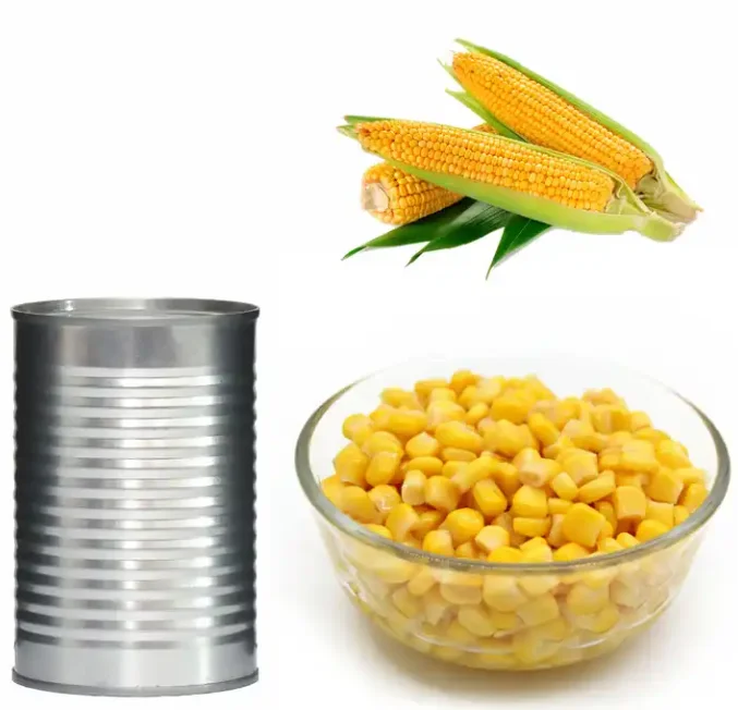 Canned sweet corn factory China sweet corn frozen sweet corn
