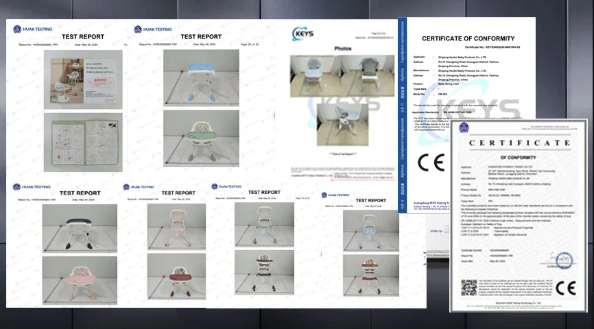 Baby High Feeding Chair Portable Kids Table Foldable Dining Chair Adjustable Height 4 in 1 children baby high chair