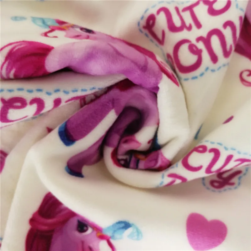 
Cartoon Design 100% Polyester Minky Fabric with Custom Digital Printing  (60773880567)