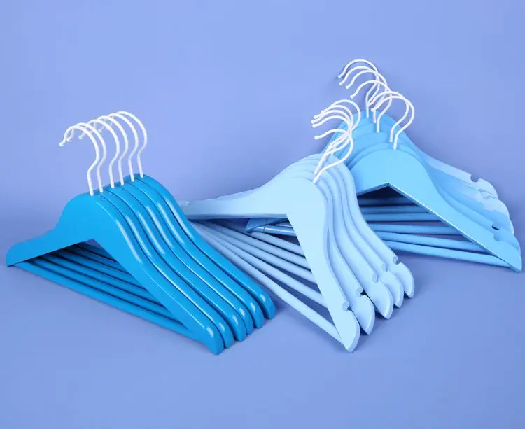 Sample Free Fast shipping wholesale dry clothes hanger kids baby wooden hangers