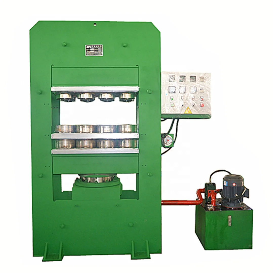 Solid Tyre Vulcanizing Equipment / Rubber Powder Wheel Curing Machine