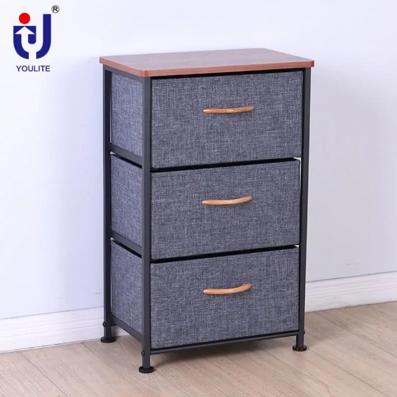 New Metallic Cabinet 5 Chest Of Drawers Shallow