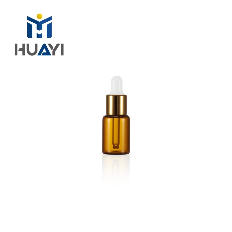 Skin Care Cosmetic Packaging 2ml 3ml 5ml 6ml 8ml 10ml 12ml 15ml 20ml Clear Amber Bottle Oil Samples Glass Tube Dropper