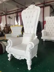 Wedding King and Queen Throne Chairs