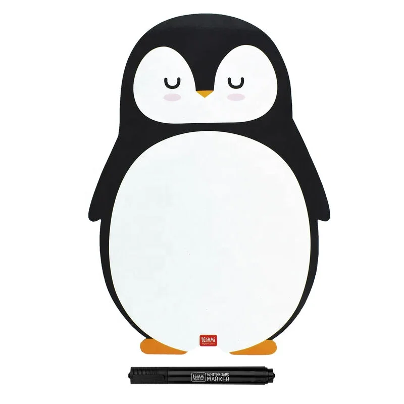 Office School Home  Penguin Fridge Magnetic  Whiteboard Sheet for Metal Surface