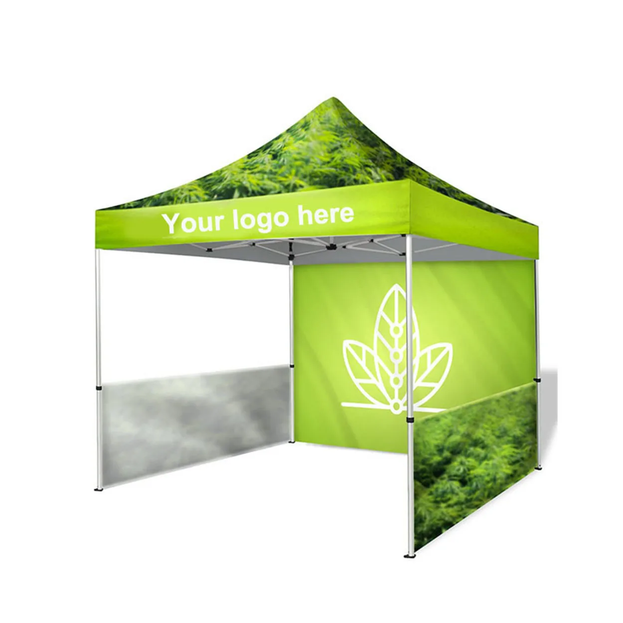 3x3m Outdoor Event Frame Pop Up Canopy Commercial Advertising Aluminum Trade Show Tent
