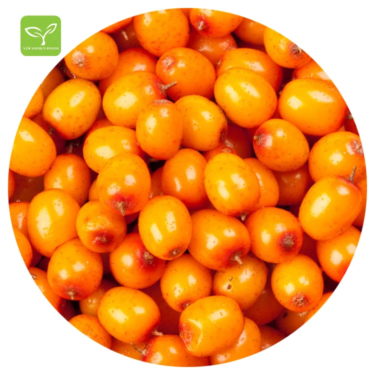 Berries Fruit Pulp Iqf Fresh Frozen Sea Buckthorn Price for wholesales in bulk
