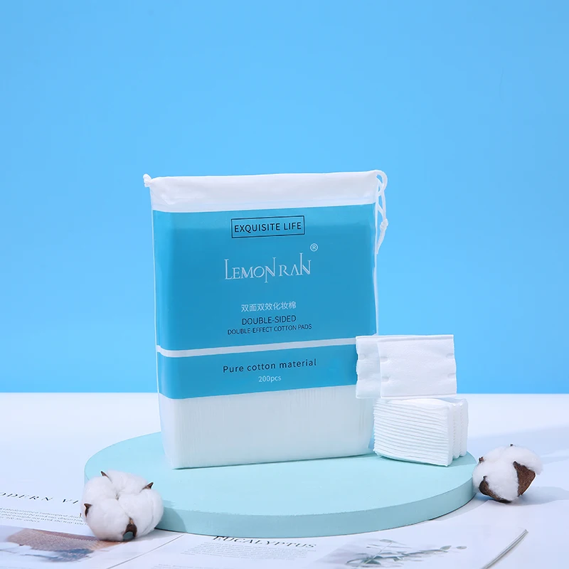 Best Selling Double Sided Double Effect Cosmetics Disposable Makeup Remover Padsnail Polish Remover Pads