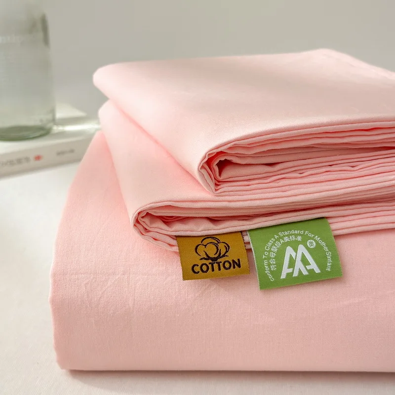 Extra Soft 100% Microfiber wholesale cotton bed sheets solid color with low price