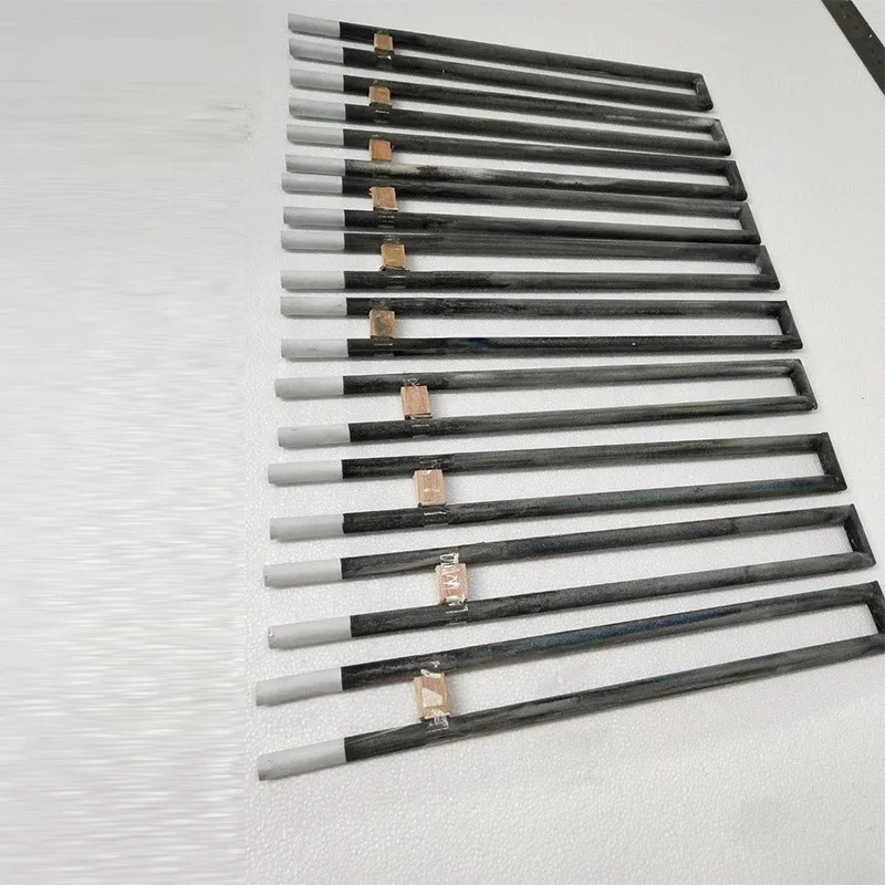 U W shape SiC heating element 1400 degree industrial heating treatment furnace heater factory
