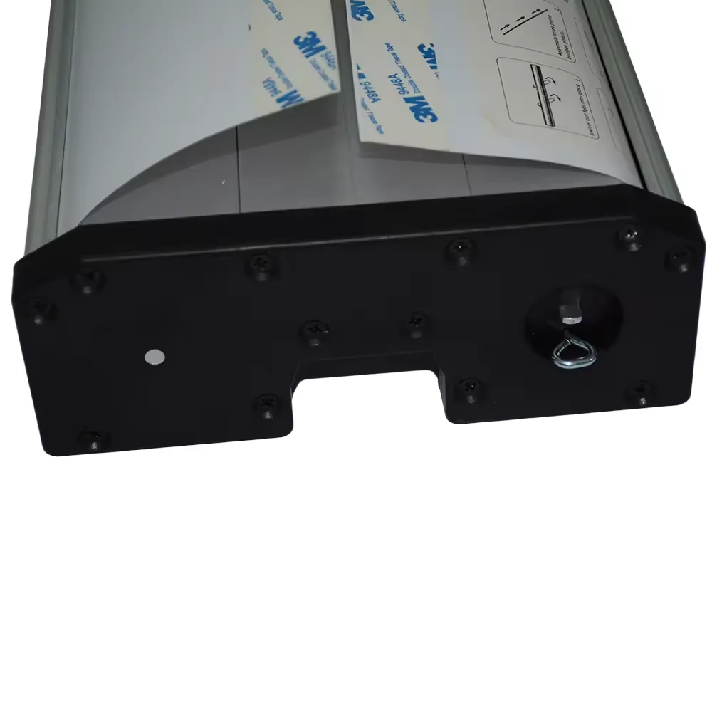 Deluxe Festival Single-Screen Roll Up Banner Stand Trade show Display Retractable Aluminium Stand Promotional Banner Sign Holder