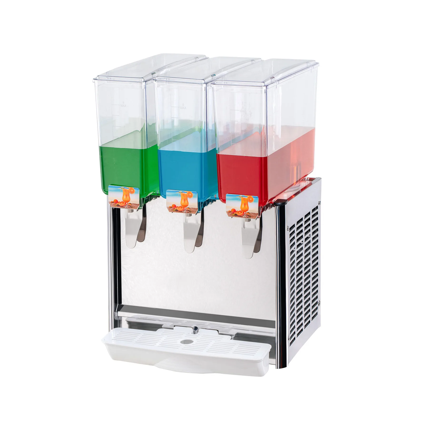 
Cooling Or Heating Juice Dispenser 9L With 3 Tanks 