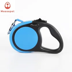 Adjustable Strong Ropes Dog Outdoor Training Running Walking Nylon Automatic Retractable Dog Leash/Leads