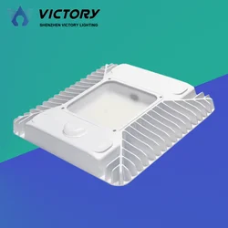 China Factory IP65 Waterproof 150W Ceiling Awning Outdoor Gas Station LED Canopy Light