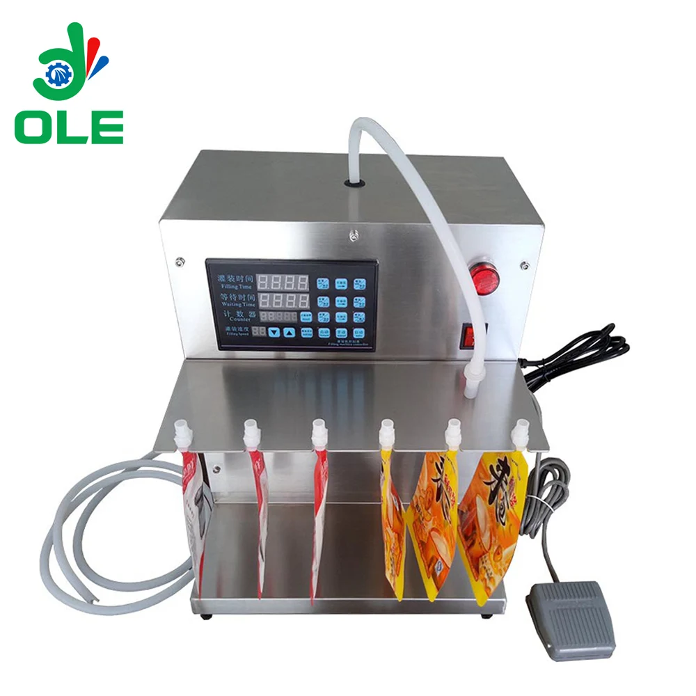 Automatic Stand Up Bag Suction Nozzle Bag Filling Machine Drinking Water Soybean Milk Juice Doypack Filling Machine