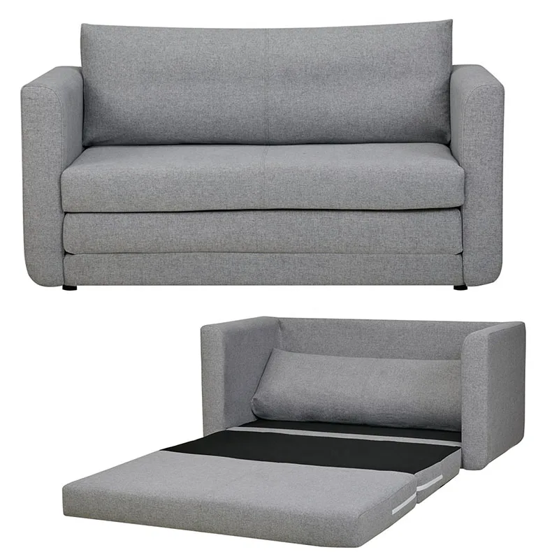 Wholesale Living room furniture multi-function soft bed comfort fabric folding single sofa bed