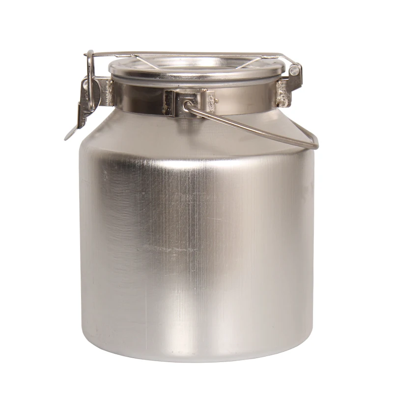 5L Aluminum Milk Transportable Can for Milk Transport and Storage (60752216354)