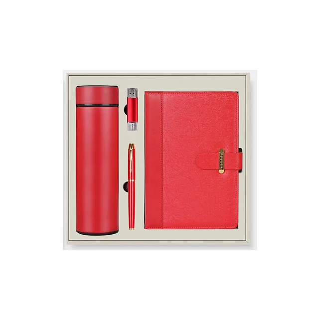Custom office premium promotional executive innovative business gifts pen notebook men gift sets