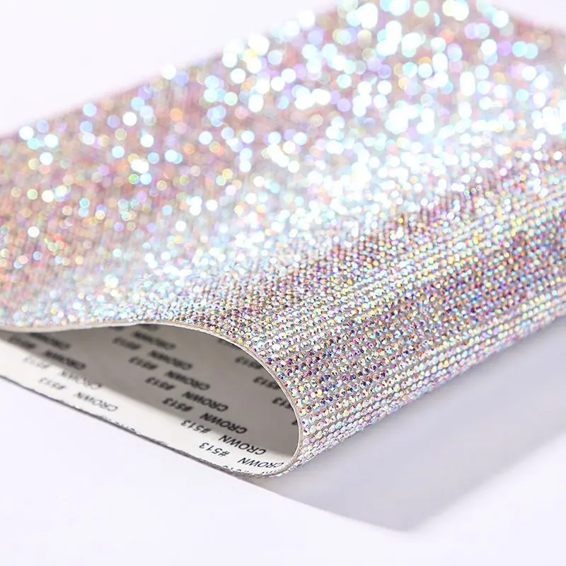 Rhinestone Mesh for Cars Factory Wholesale Crystal Trimming Hotfix Rhinestones Luxury Bulk Glass Rhinestone