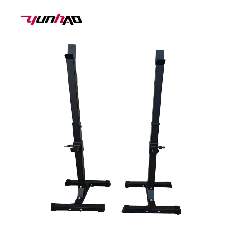 YunCheng Hot Sale Adjustable Height Portable Dumbbell Racks Sturdy Steel Squat Rack For Strength Training