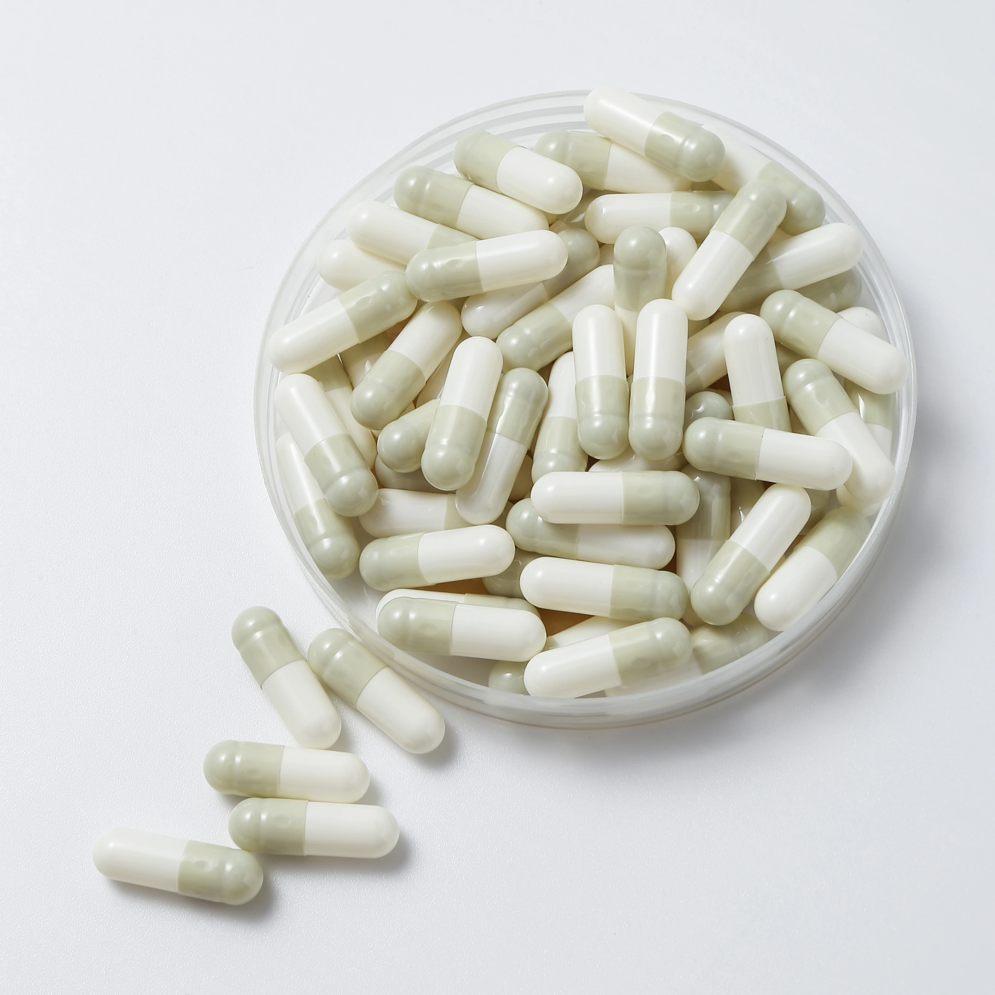 Preservative Free Delayed Release Acidproof Halal Certified Size 0 1 Empty Enteric Gelatin Coated Capsules