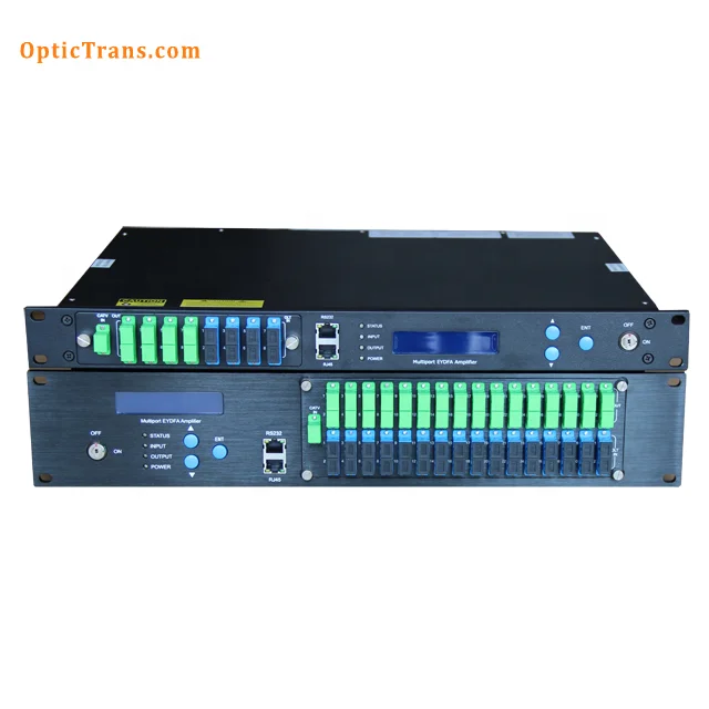 FTTH 1550nm Multi Output Optical Amplifier/High power CATV EYDFA