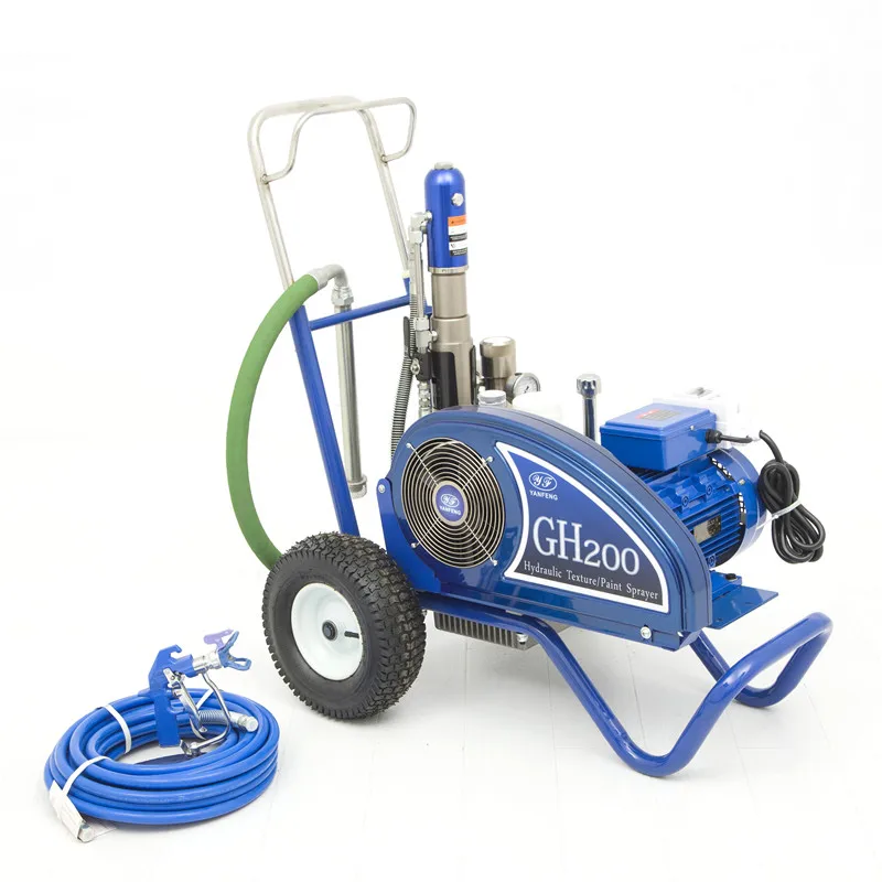 YANFENG GH200 Heavy Duty Putty Electrical Paint Machine  hydraulic oil Sprayers