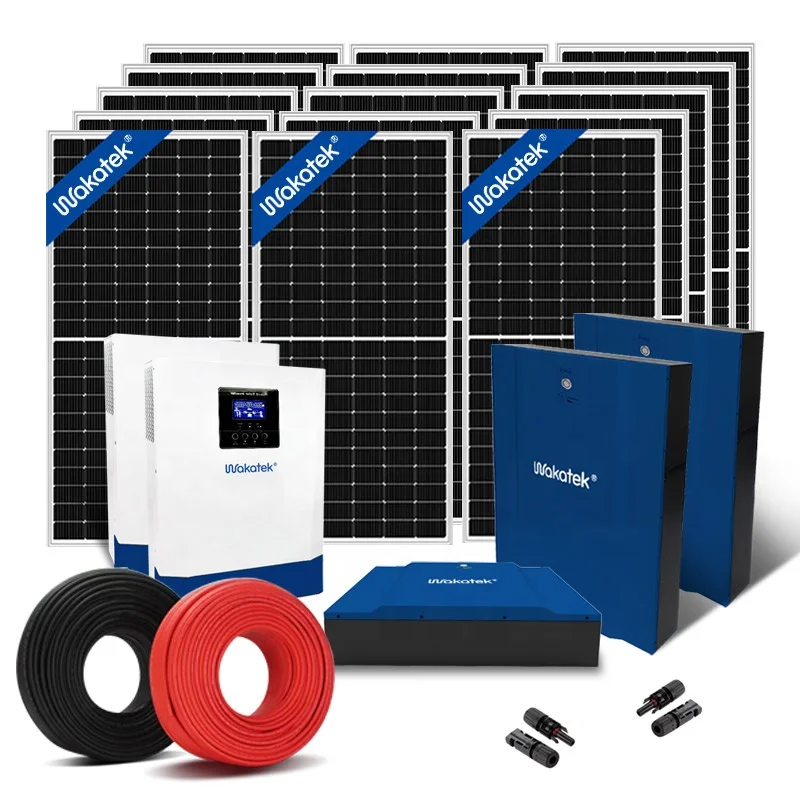 WAKATEK 10 кВт 15 20 литиевая батарея для хранения энергии солнечная система