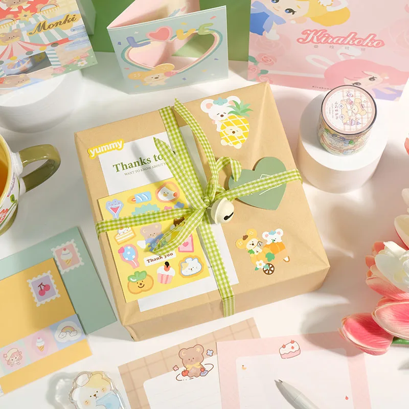 Kirakoko Stationery Set Gift Envelope Fancy Packet Christmas Diwali Easter Birthday Wedding Anniversary Invitation Envelopes