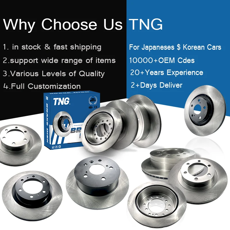 Suppliers Auto Parts accessories Brake Disc 43512-47030 for TOYOTA PRIUS NHW20