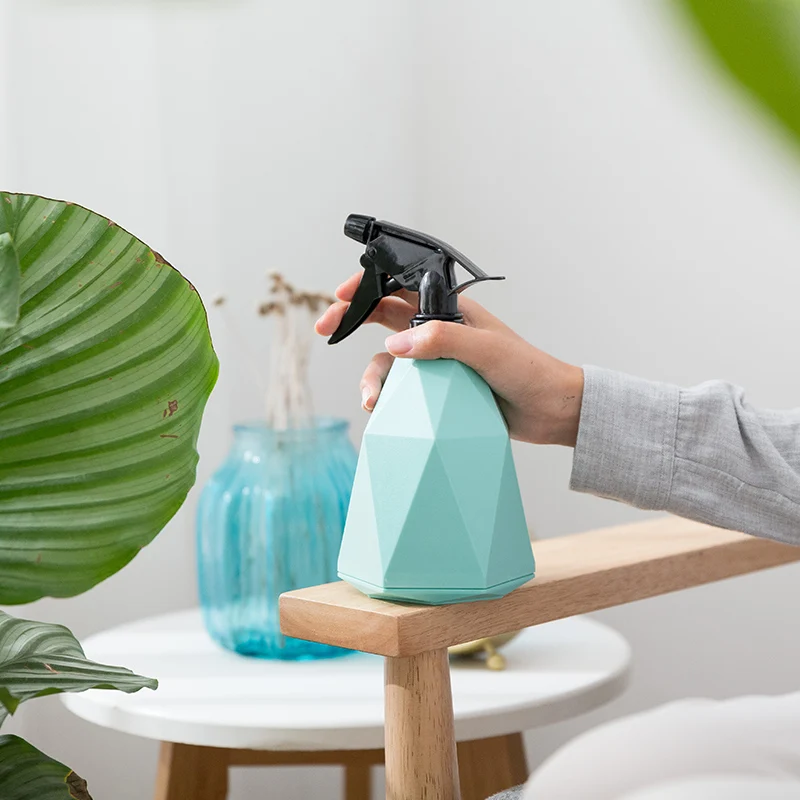 RUIPU (RTS-YDPH) Fine Mist Spray Bottle Plant Mister Hand Press Type Water Empty Sprayer for Cleaning Gardening 600ML Capacity