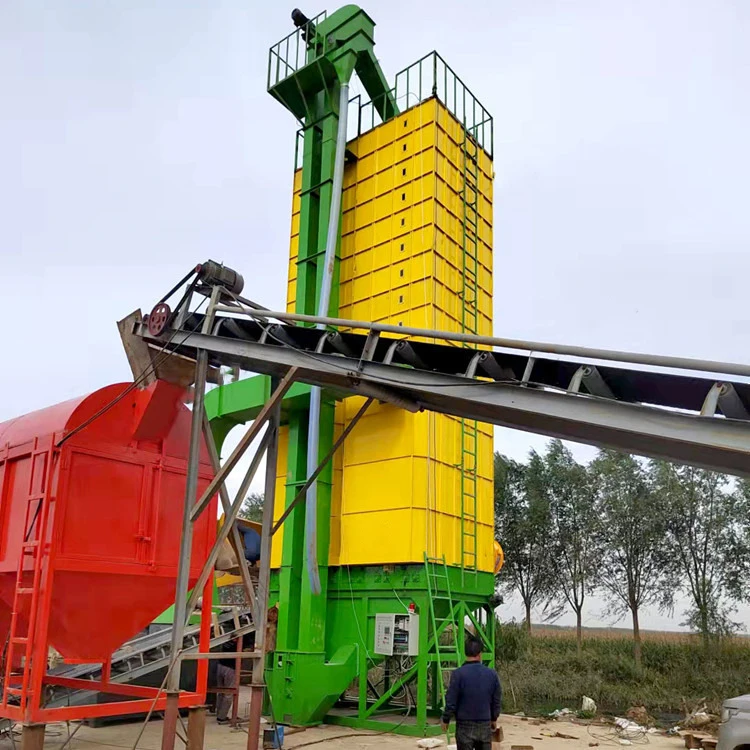 Grain Dryer Hot Air Stove Tower Dryer Wheat Corn Rice Drying Equipment