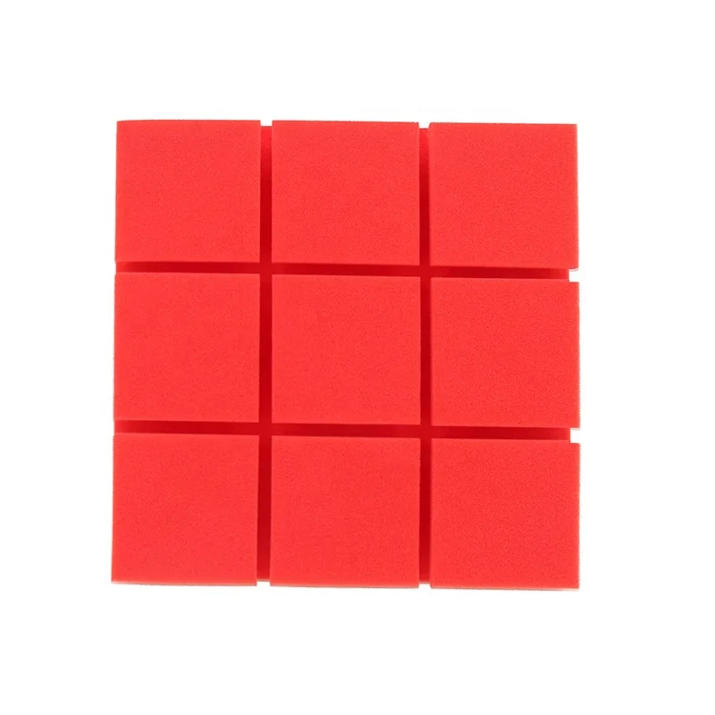 Three Head square Design Studio Wedge Tile Soundproof and Sound-absorbing Wall Panel