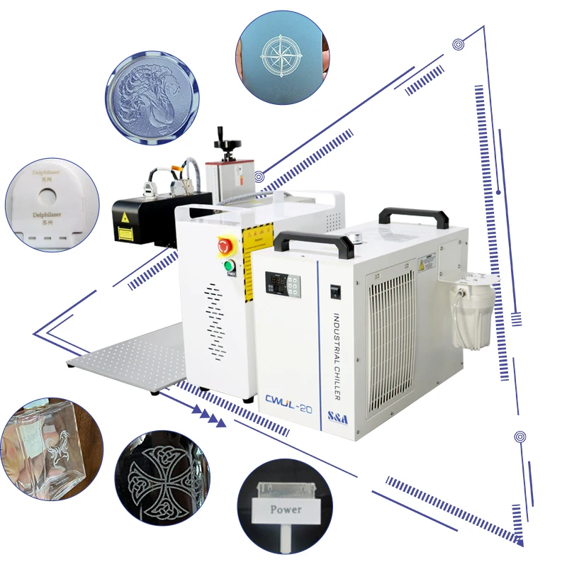 30w factory price agent good quality mobile phone case 3d laser glass printing machine and engraving machine for logo label