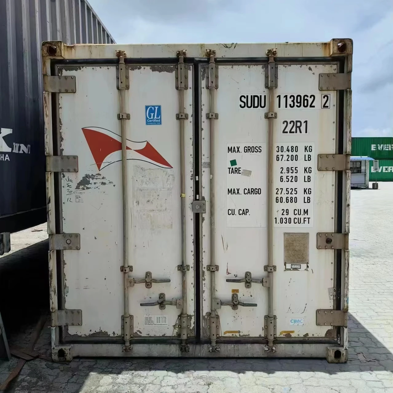 Hot Selling Good Working Used 20Ft 40Hq Reefer Container In Shanghai Yiwu Tianjin To England America Australia