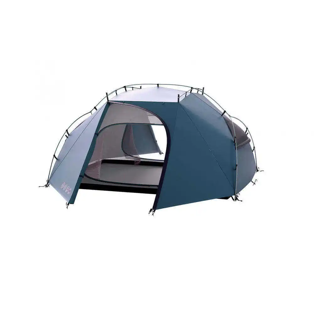 Double-Thick Fabric Camping Tent with Instant Setup 4 Person Weatherproof Tent Unique Camping Tents