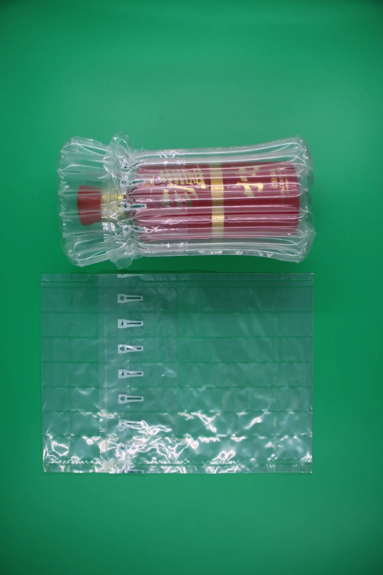 Air column bag shock resistance inflatable wine bottle protector bubble wine wrap