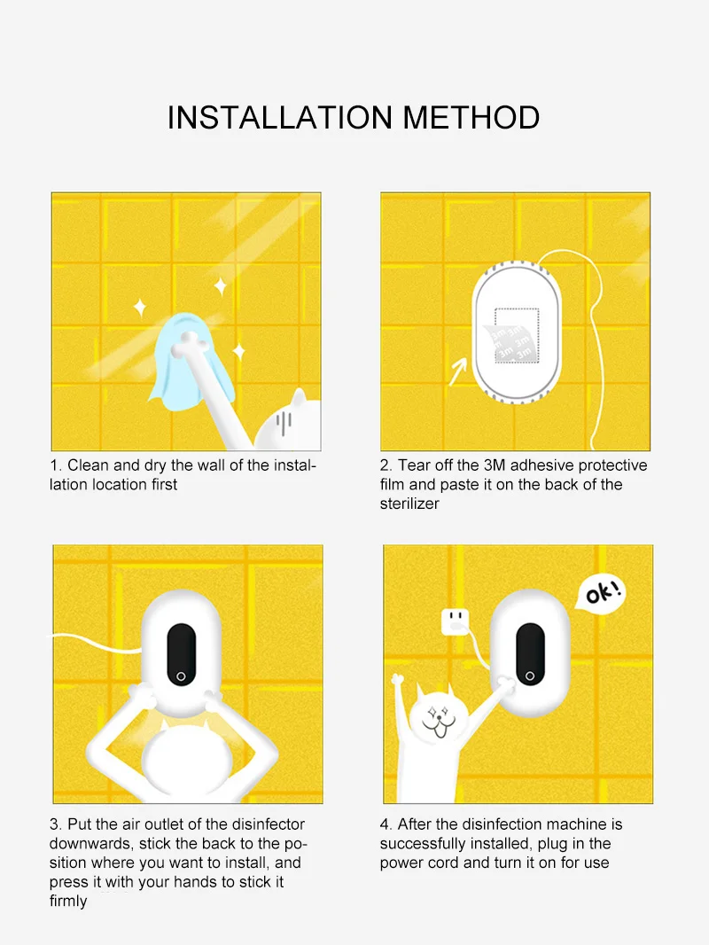 Mini Portable Sensor Pet Odor Remover Eliminator Sterilizer Car Room Ozone Generator Air Purifier