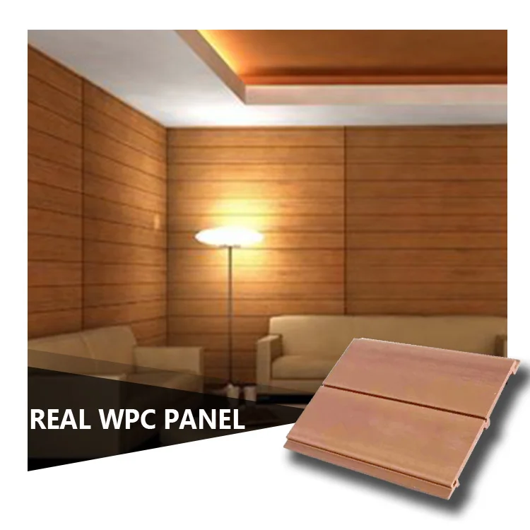 Unique Design Wall Decoration 3D Cladding Board Slat Wood Panels for Home Fence Composite WPC